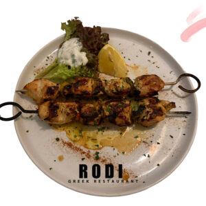 Chicken Skewers Rodi Restaurant