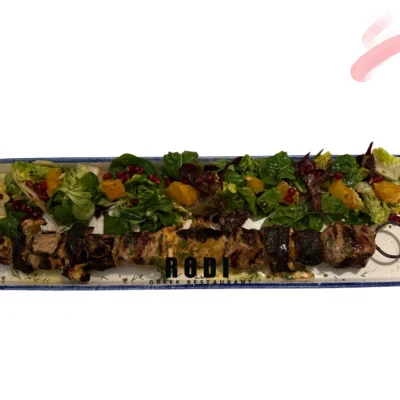 Pork Souvlaki Rodi Restaurant
